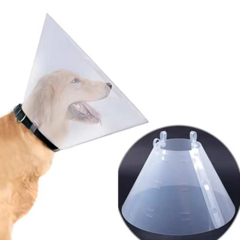 Dog protective collar cone