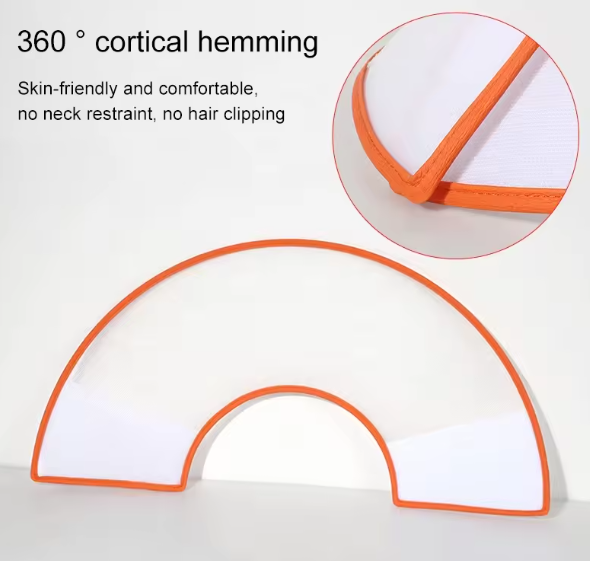 Dog collar wound protector