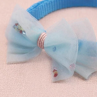 Girl dog wedding collar