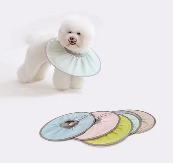 Dog collar to prevent licking wound